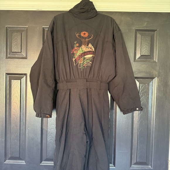 Bogner Vintage Super Rare Waldeslust Forest Joy Buck Ski Snowboard Suit size 8 - Picture 13 of 15